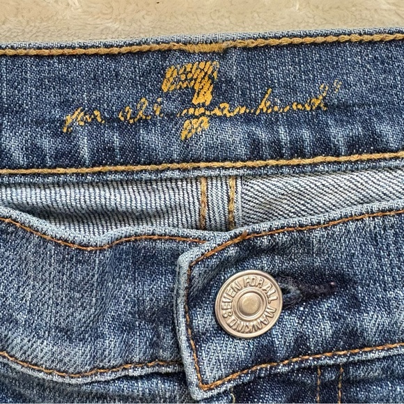 7FAM 7 For All Mankind Bootcut Jeans Midrise 28 - Picture 3 of 14